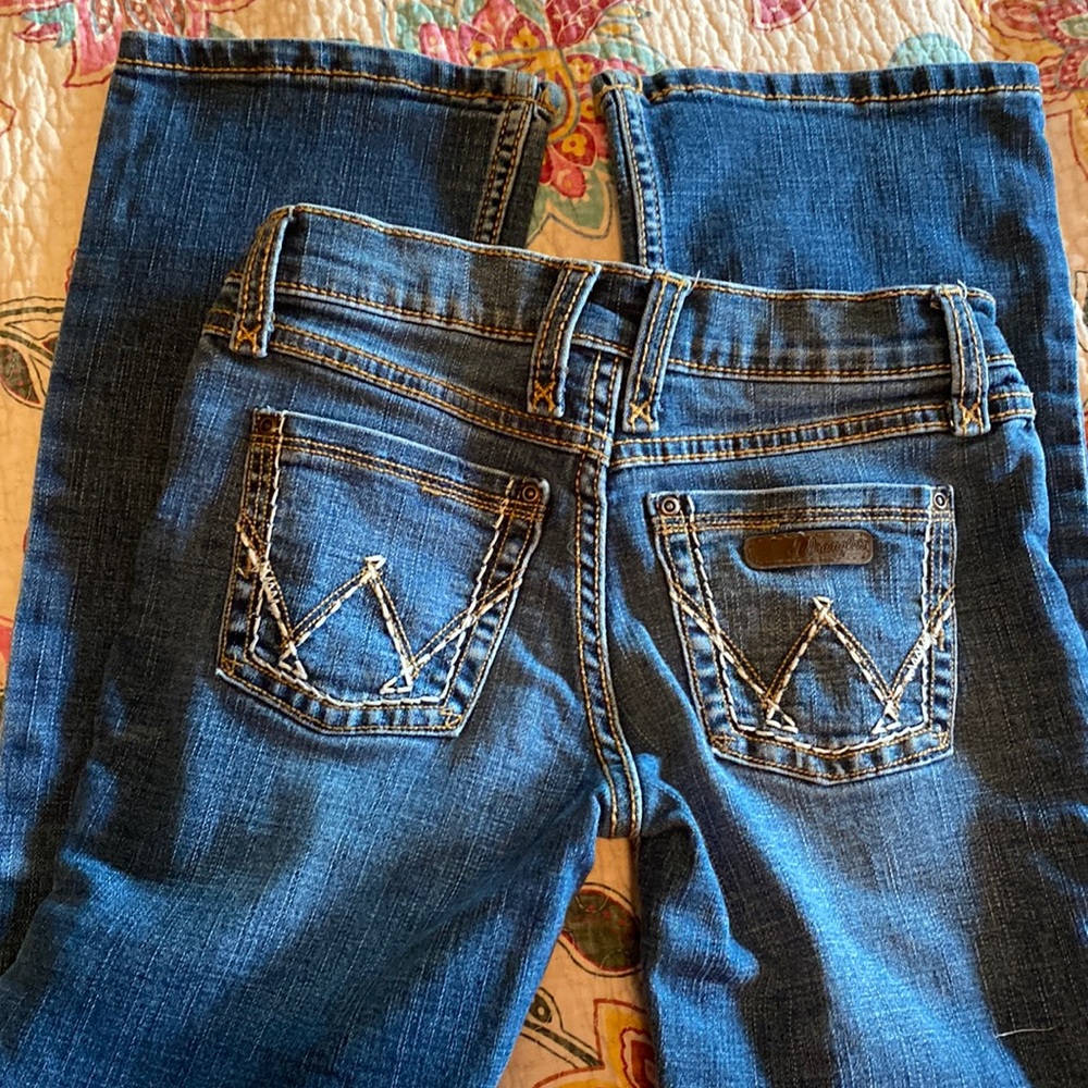 Girls wrangler bootcut jeans